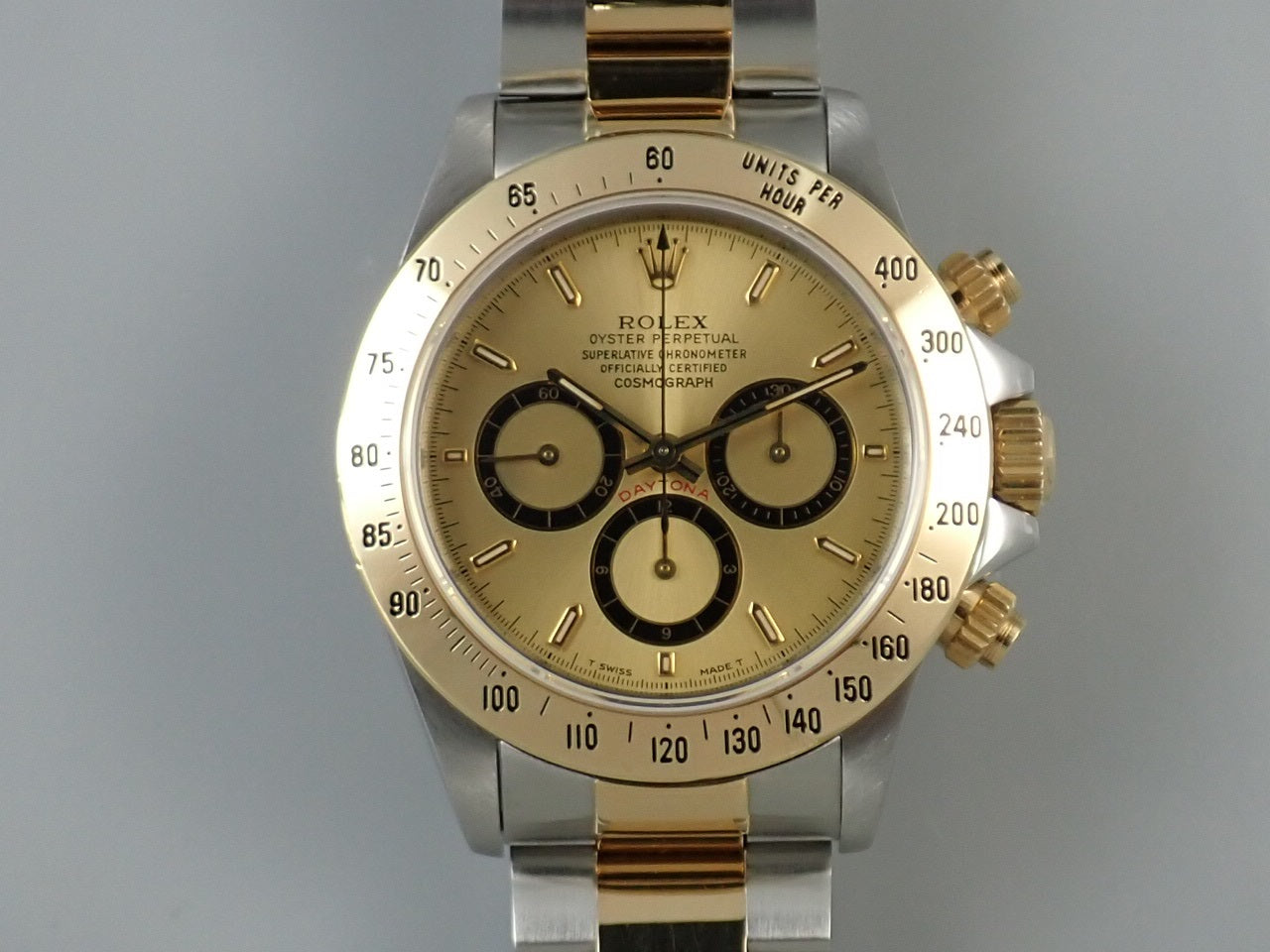 ロレックス デイトナ エルプリメロ 16523 シャンパン 中古