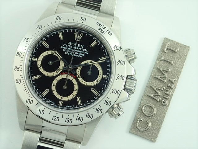 Rolex Daytona El Primero Black Dial U-Serial Number