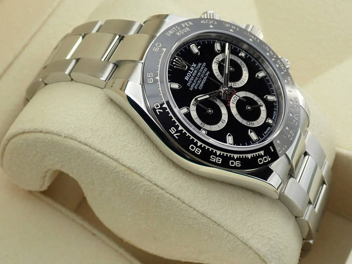 ロレックス デイトナ Ref.116500LN ステンレススチール ブラック文字盤