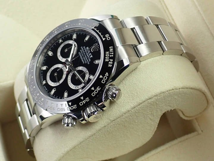 ロレックス デイトナ Ref.116500LN ステンレススチール ブラック文字盤