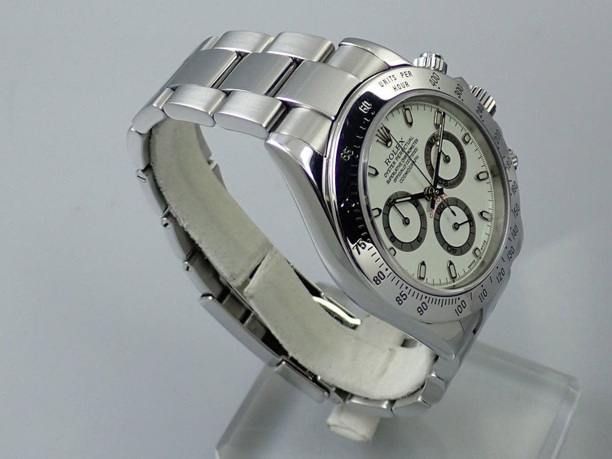 ロレックス デイトナ Ref.116520 ホワイト文字盤 中古 C5USJ0A0