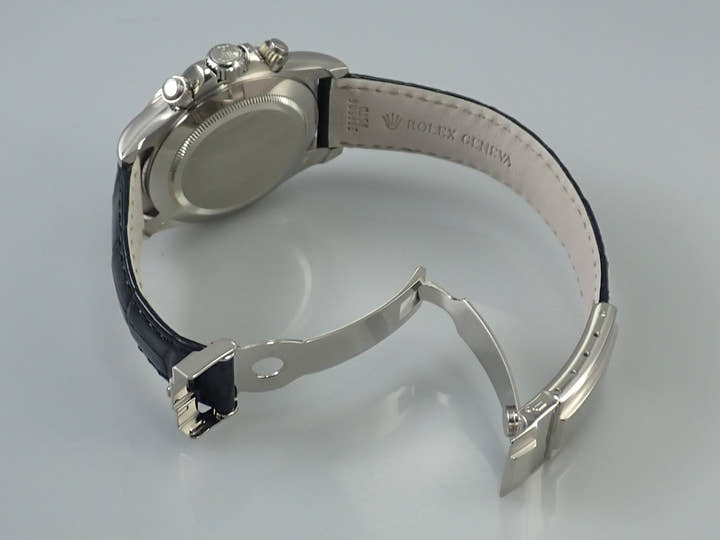 ロレックス デイトナ エルプリメロ Ref.16519 ホワイトゴールド パヴェダイヤx8Pルビー文字盤