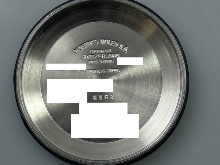 ロレックス デイトナ Ref.6263 ステンレススチール ブラック文字盤