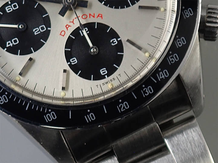 ロレックス デイトナ Ref.6263 ステンレススチール シルバー文字盤