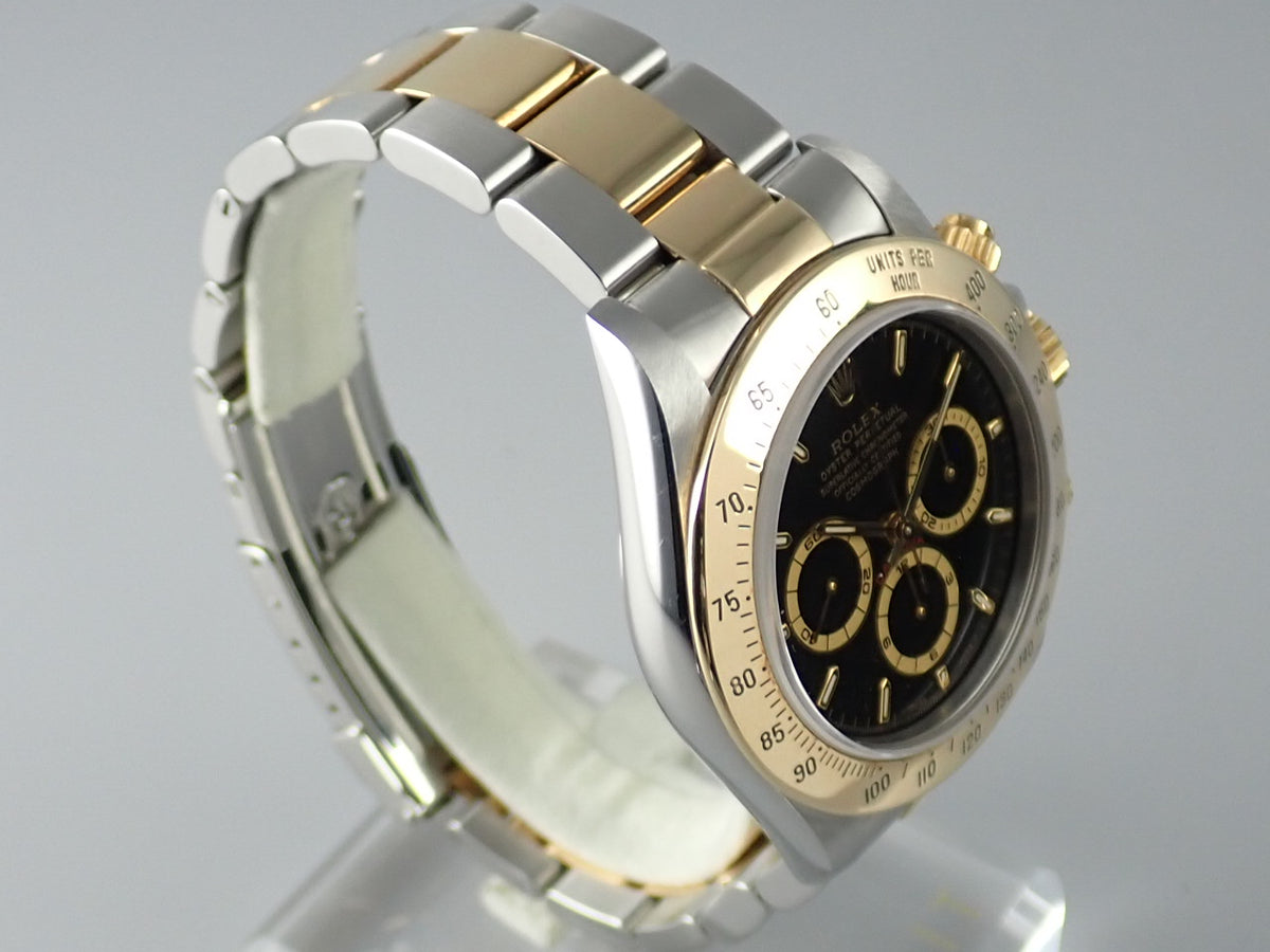 ロレックス デイトナ Ref.16523 ブラック文字盤 中古 daytona-214