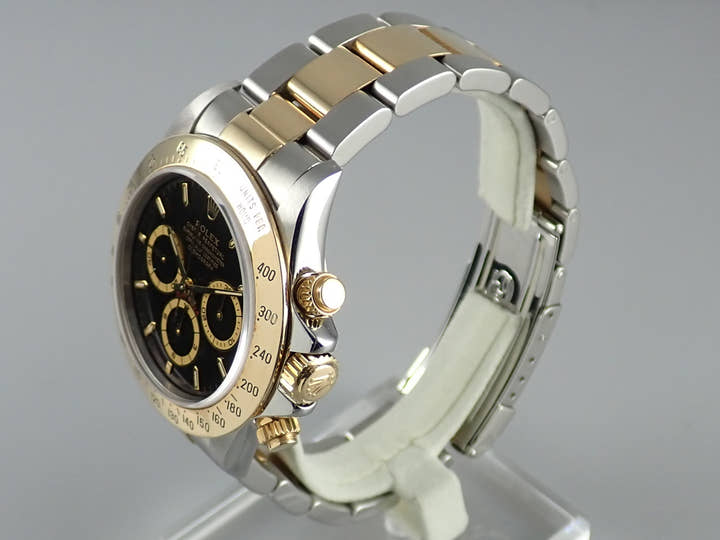 ロレックス デイトナ Ref.16523 ブラック文字盤 中古 daytona-214