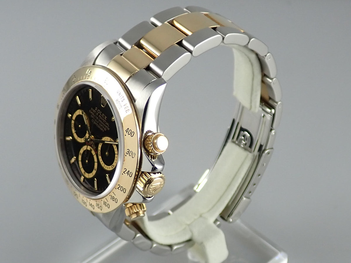 ロレックス デイトナ Ref.16523 ブラック文字盤 中古 daytona-214