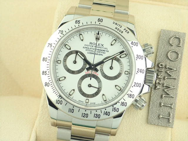 ロレックス デイトナ Ref.116520 ホワイト文字盤 中古 daytona-216