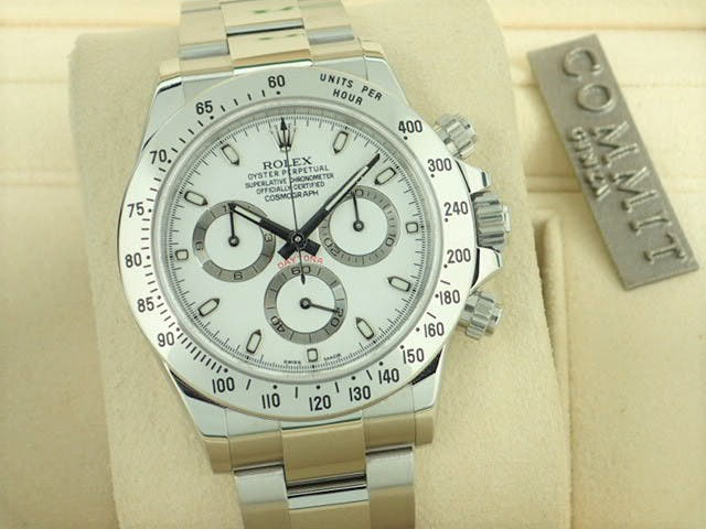 ロレックス デイトナ Ref.116520 ホワイト文字盤 中古 daytona-216