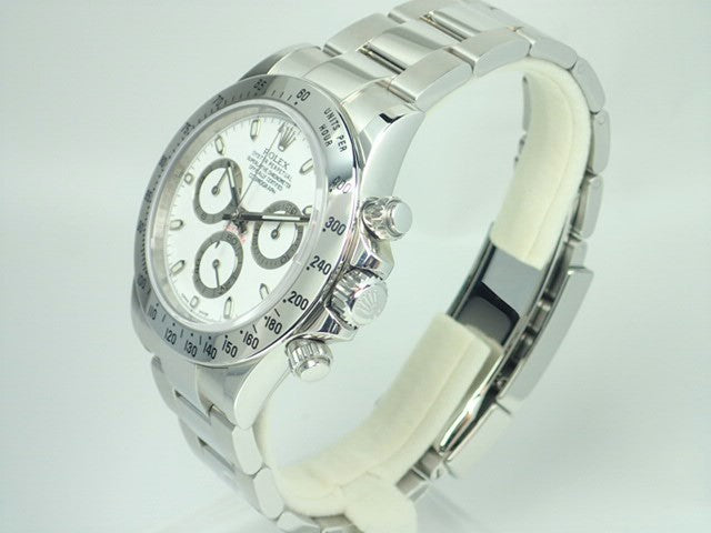 Rolex Daytona White Dial Random Mirror Buckle