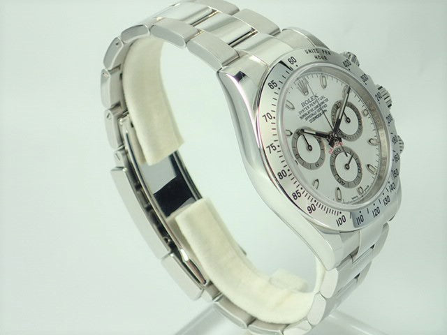 Rolex Daytona White Dial Random Mirror Buckle