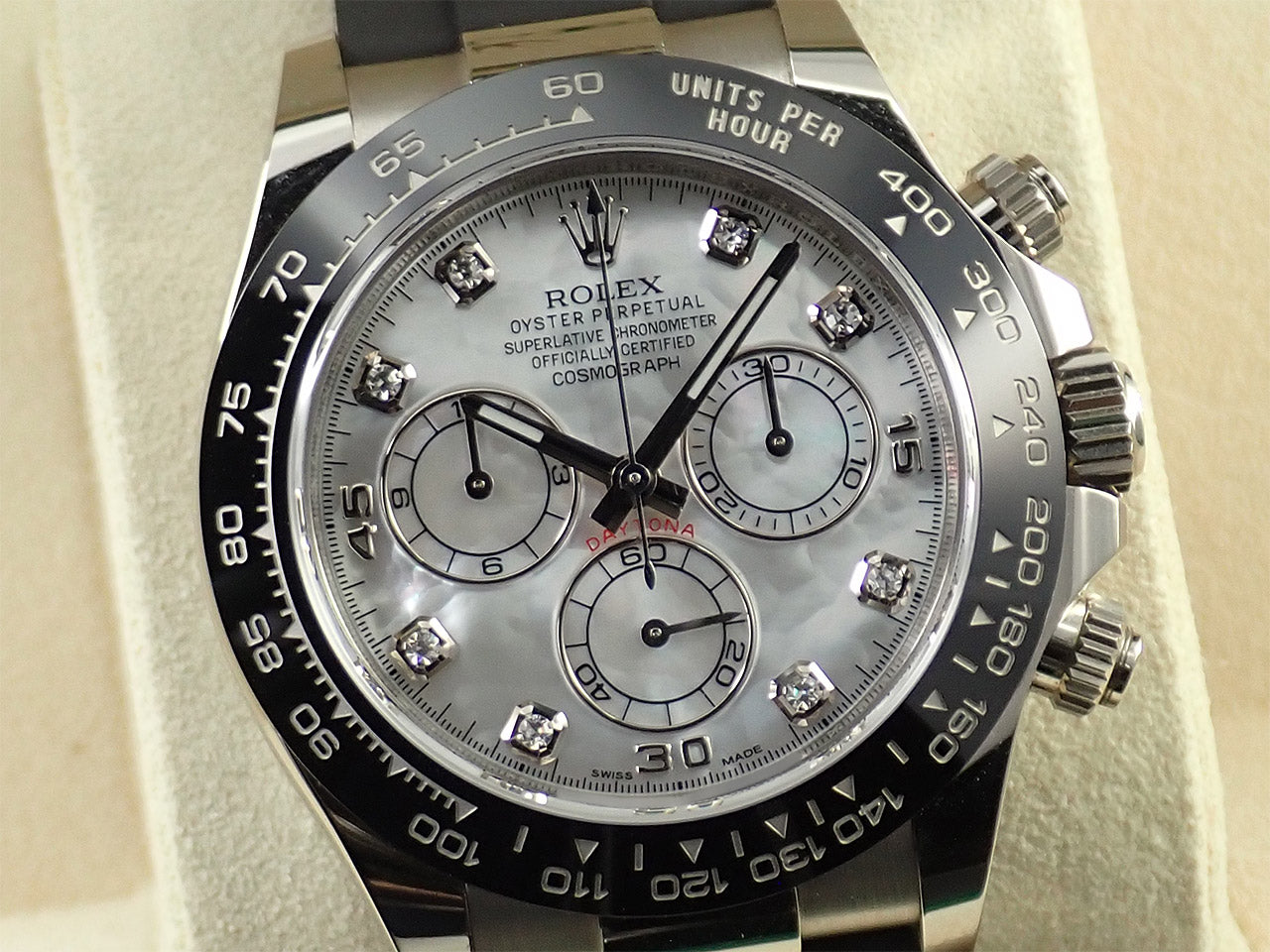 Rolex Daytona 8P Diamond &lt;Warranty, Box, etc.&gt;