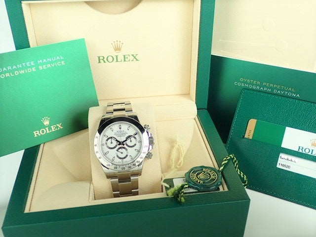 Rolex Daytona White Dial Random Mirror Buckle [Unused]