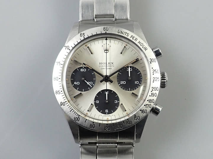 ロレックス デイトナ Ref.6239 ステンレススチール シルバー文字盤