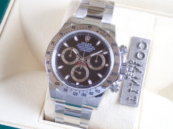 Rolex Daytona Black Dial Random [Unused] Ref.116520