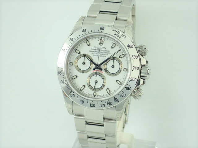 ロレックス デイトナ Ref.116520 ホワイト文字盤 中古 daytona-221