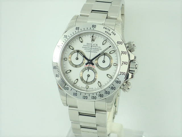 ロレックス デイトナ Ref.116520 ホワイト文字盤 中古 daytona-221