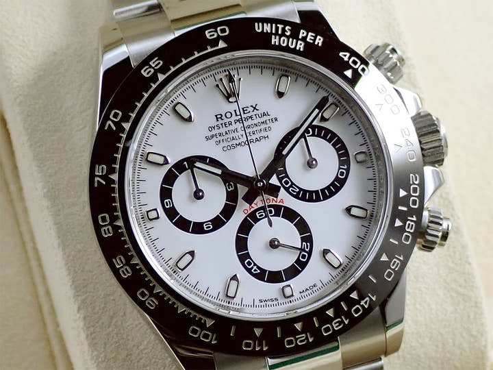 ロレックス デイトナ Ref.116500LN ステンレススチール ホワイト文字盤
