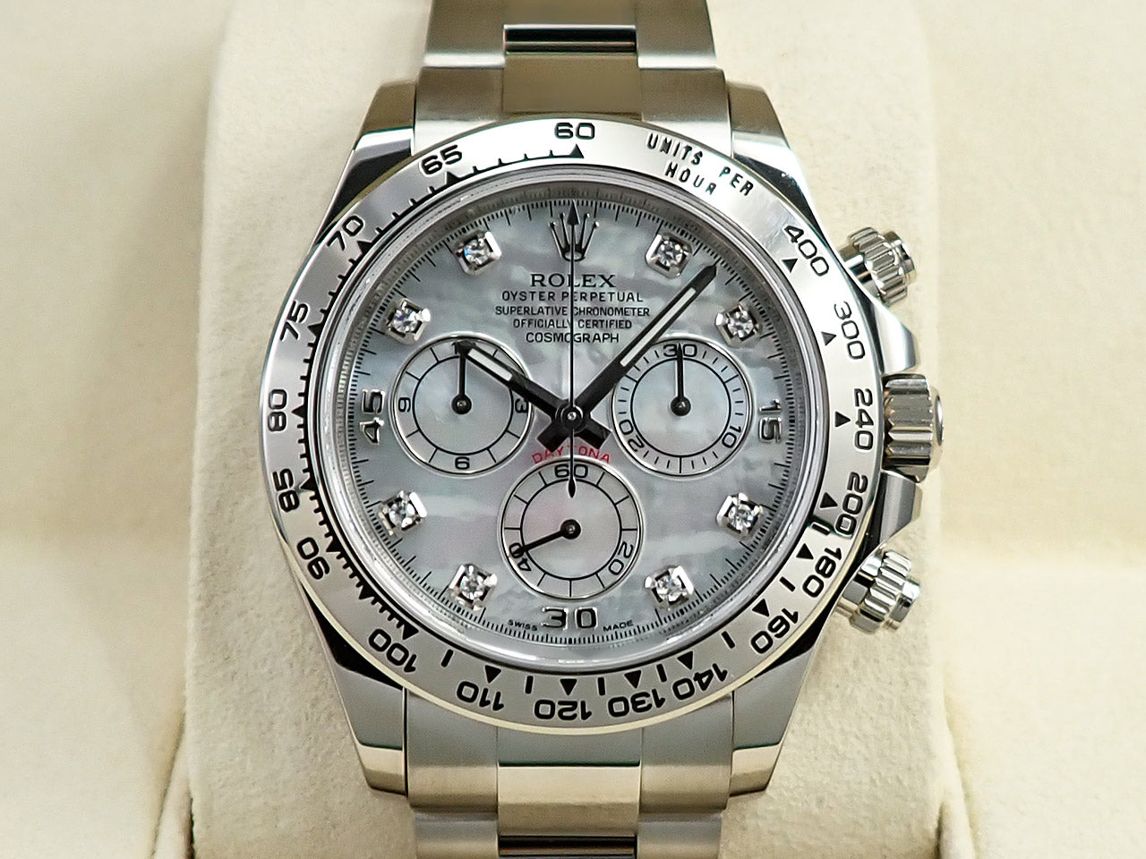 Rolex Daytona 8P Diamond &lt;Warranty, Box, etc.&gt;