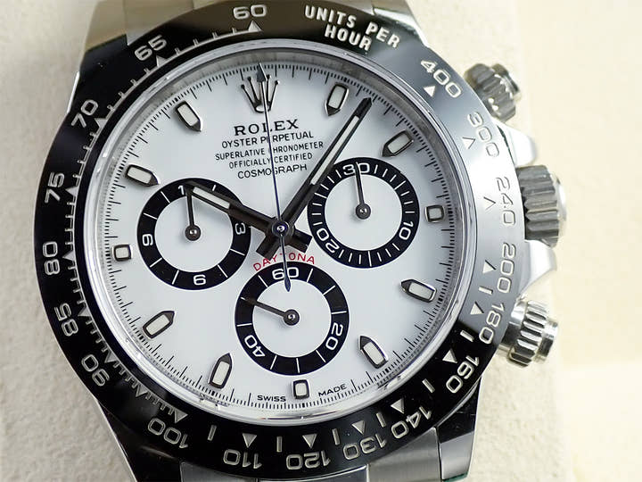 ロレックス デイトナ Ref.116500LN ステンレススチール ホワイト文字盤
