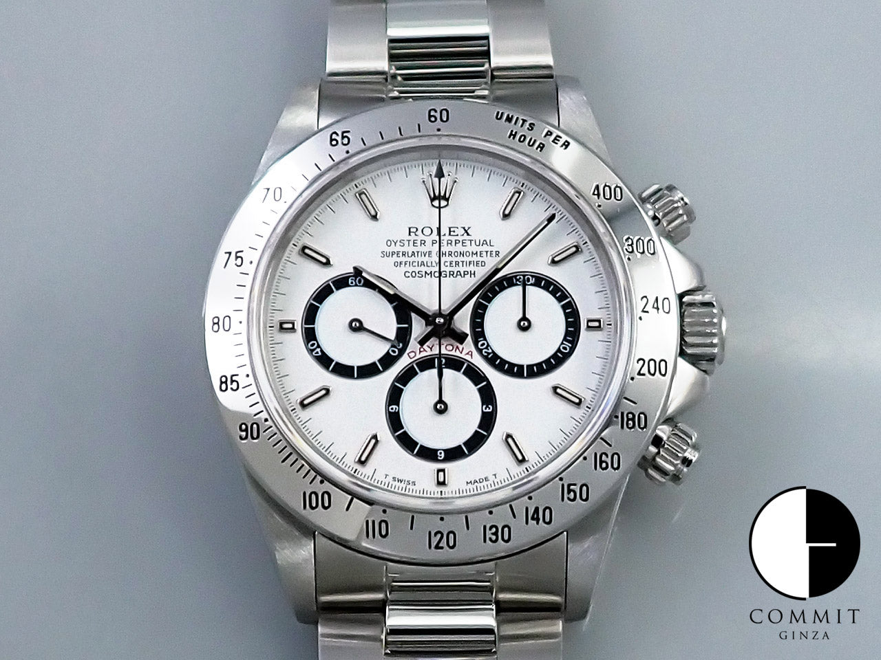 Rolex Daytona El Primero Ref.16520 SS White Dial