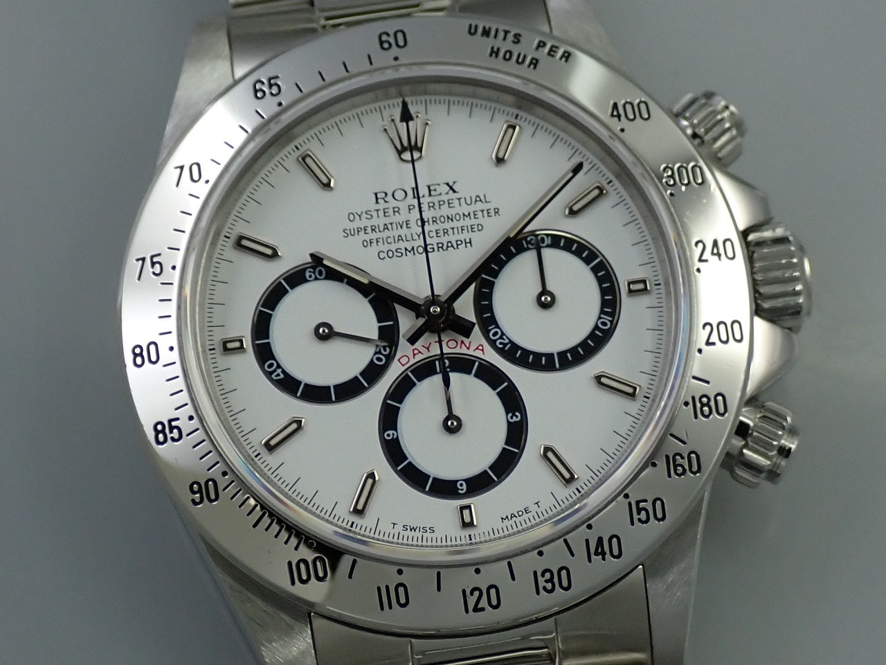 Rolex Daytona El Primero Ref.16520 SS White Dial