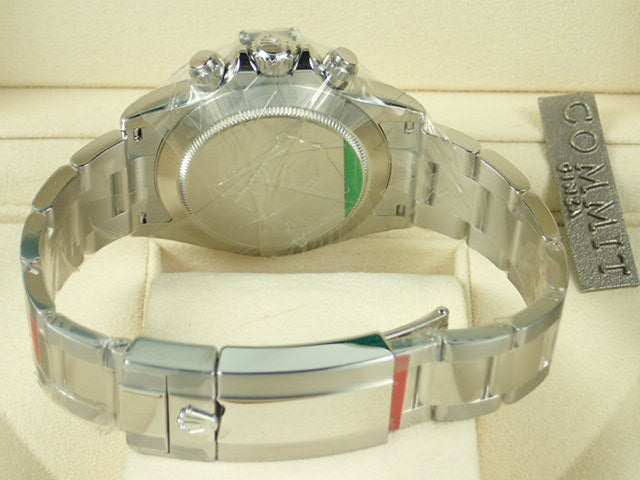 Rolex Daytona Black Dial Random Mirror Buckle [Unused]