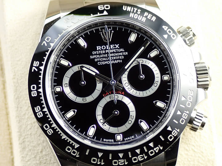 ロレックス デイトナ Ref.116500LN ステンレススチール ブラック文字盤