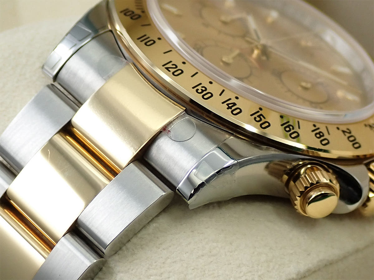 ロレックス デイトナ Ref.116523 シャンパン文字盤 中古 J8023173