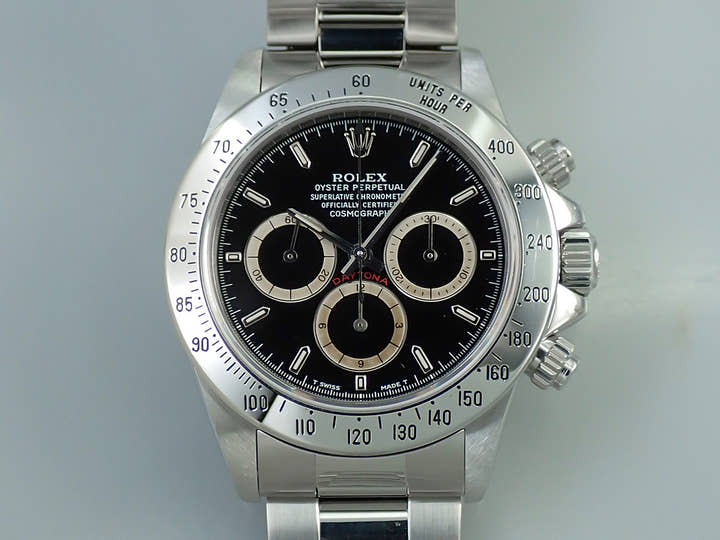 ロレックス デイトナ エルプリメロ Ref.16520 ステンレススチール ブラック文字盤