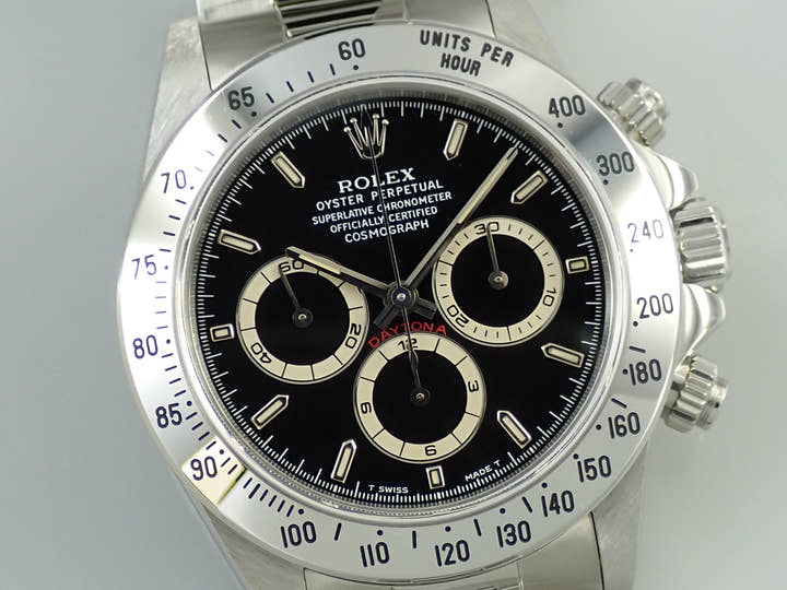 ロレックス デイトナ エルプリメロ Ref.16520 ステンレススチール ブラック文字盤