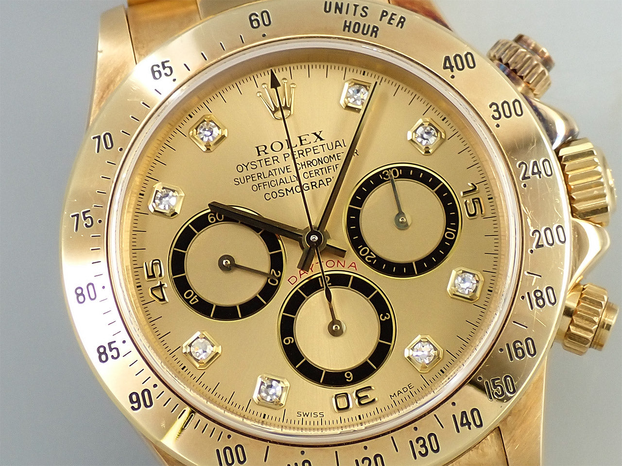 Rolex Daytona 8P Diamond &lt;Warranty, Box, etc.&gt;