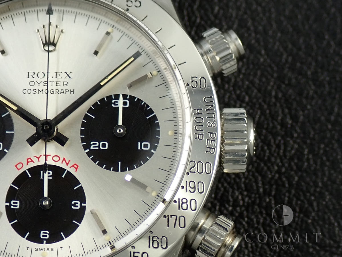 ロレックス デイトナ Ref.6265 シルバー文字盤 美品 U700MKMM