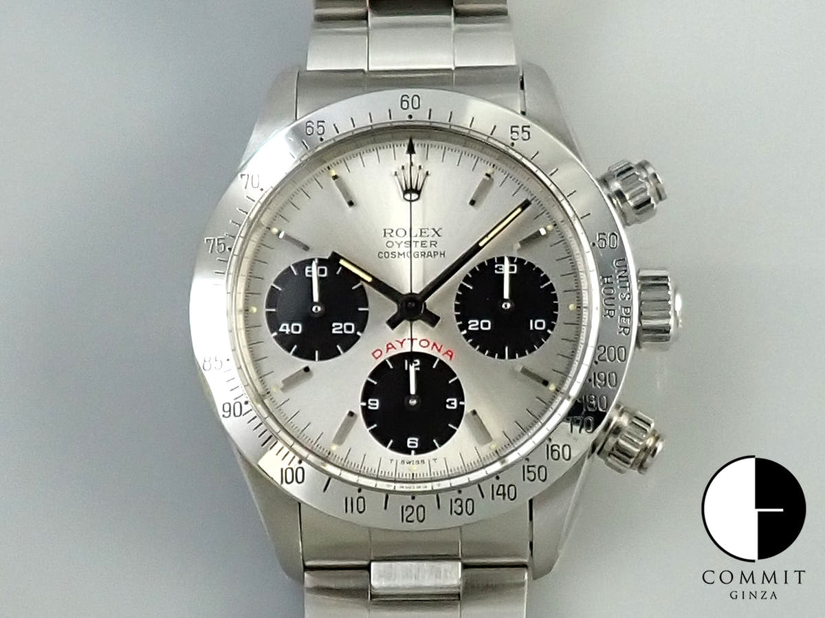 ロレックス デイトナ Ref.6265 シルバー文字盤 美品 U700MKMM