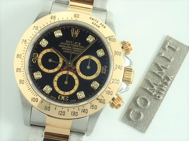 Rolex Daytona El Primero Black 8P Diamond S Series