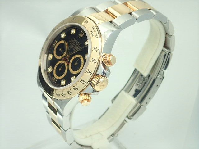 Rolex Daytona El Primero Black 8P Diamond S Series