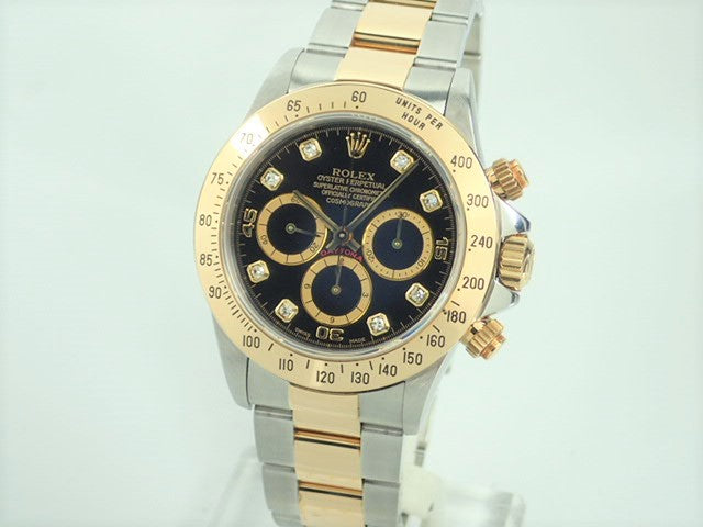 Rolex Daytona El Primero Black 8P Diamond S Series