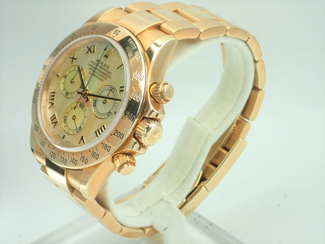 Rolex Daytona Yellow Shell Roman P serial