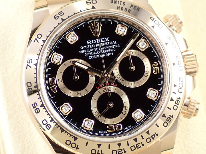ロレックス デイトナ Ref.116505G エバーローズゴールド ブラック文字盤