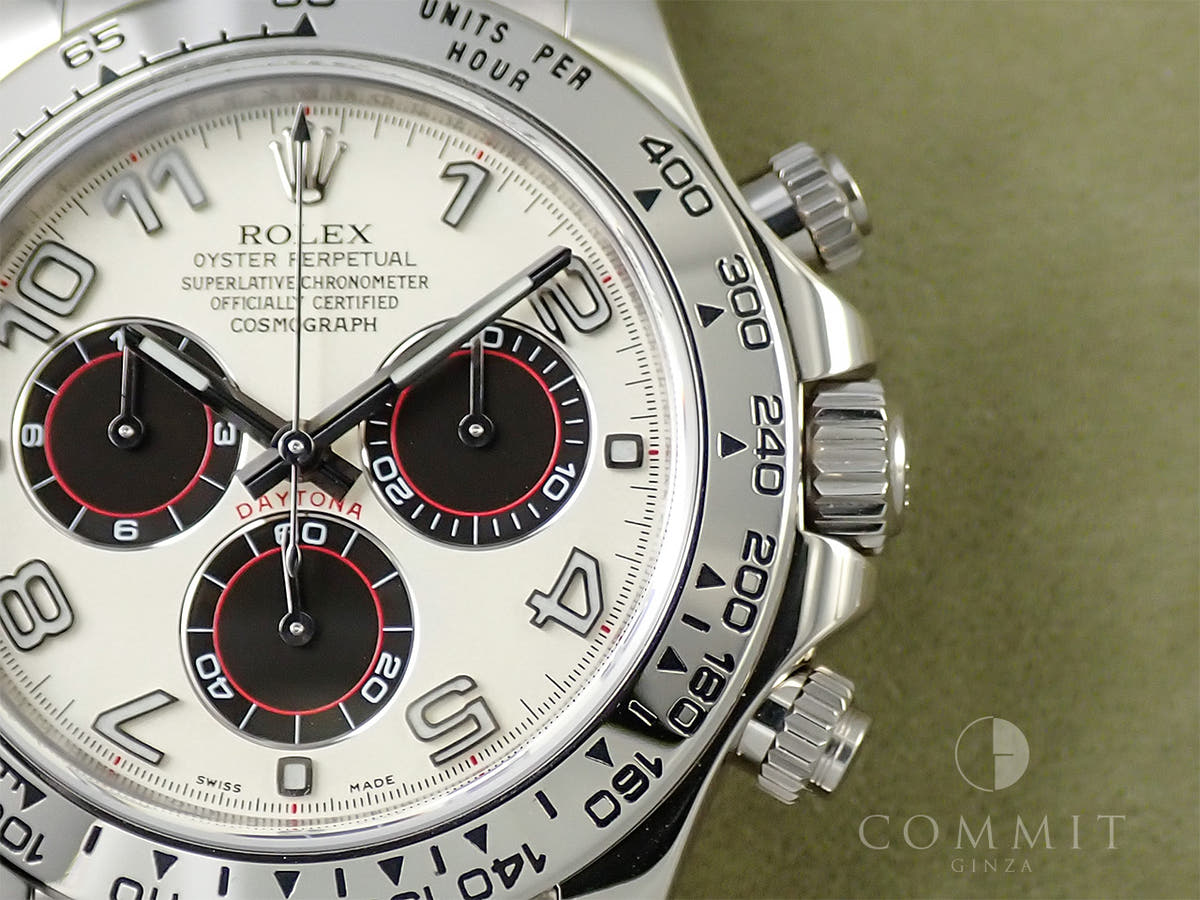ロレックス デイトナ Ref.116509 シルバーアラビア文字盤 中古 485TVWLM