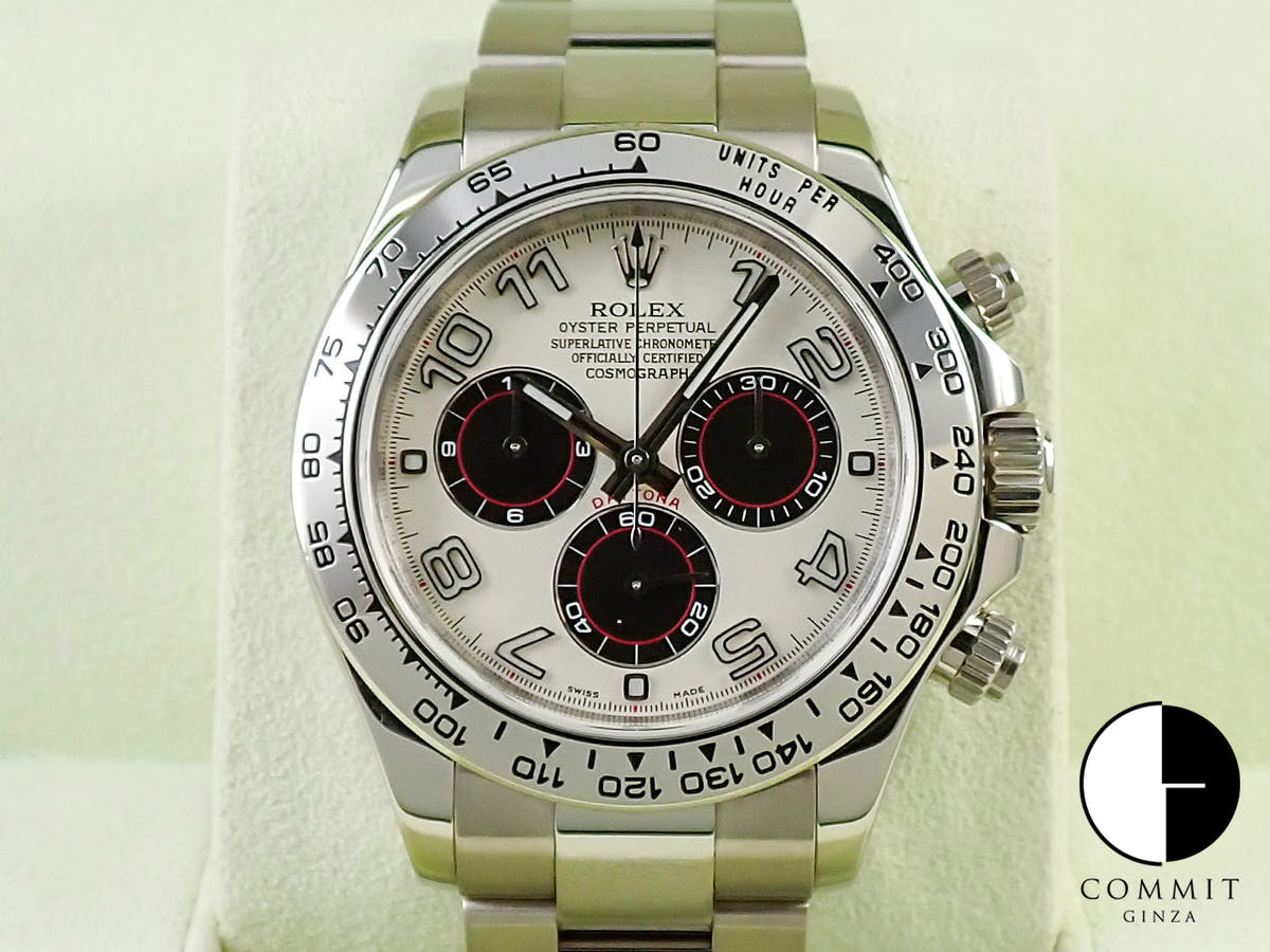 ロレックス デイトナ Ref.116509 シルバーアラビア文字盤 中古 485TVWLM