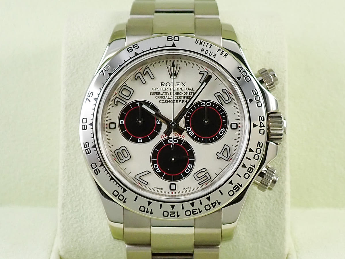 ロレックス デイトナ Ref.116509 シルバーアラビア文字盤 中古 485TVWLM