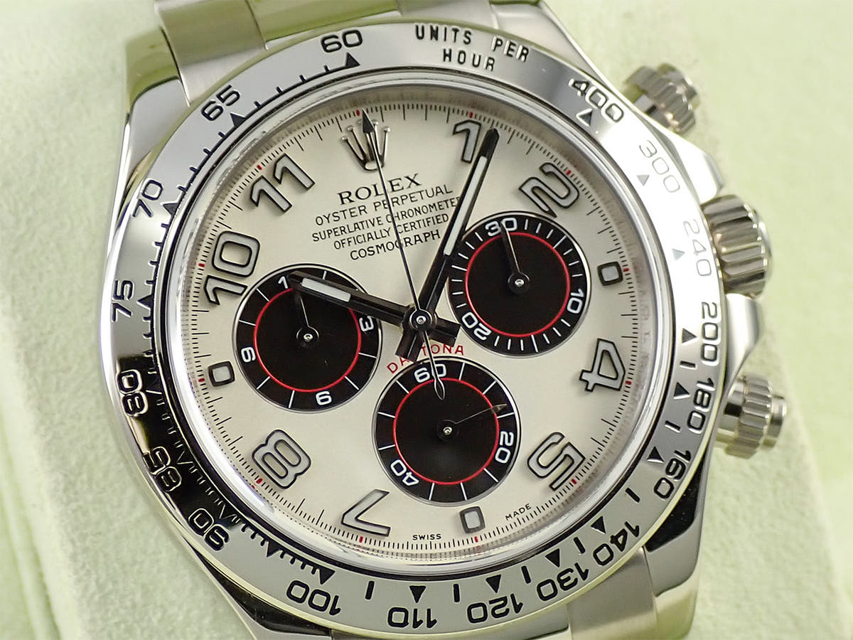 ロレックス デイトナ Ref.116509 シルバーアラビア文字盤 中古 485TVWLM
