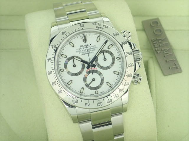 ロレックス デイトナ Ref.116520 ホワイト文字盤 中古 daytona-238