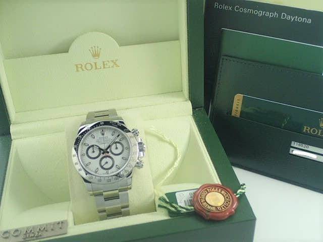 ロレックス デイトナ Ref.116520 ホワイト文字盤 中古 daytona-238