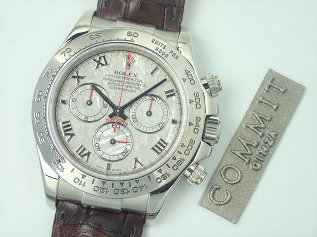 ロレックス デイトナ Ref.116519 メテオライト文字盤 中古 daytona-239