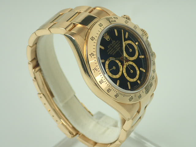 ロレックス デイトナ Ref.16528 ブラック文字盤 中古 daytona-240