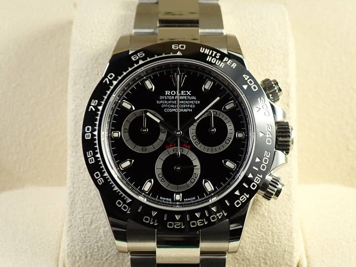 ロレックス デイトナ Ref.116500LN ステンレススチール ブラック文字盤