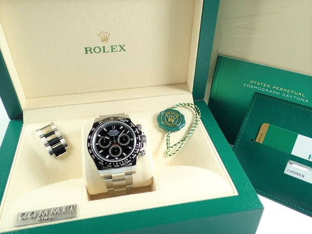 ロレックス デイトナ Ref.116500LN ブラック文字盤 未使用 daytona-242