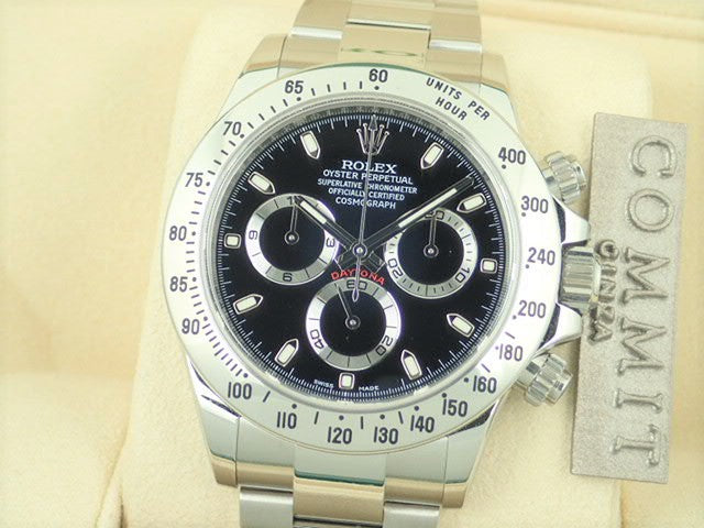 Rolex Daytona Black Dial Random Mirror Buckle